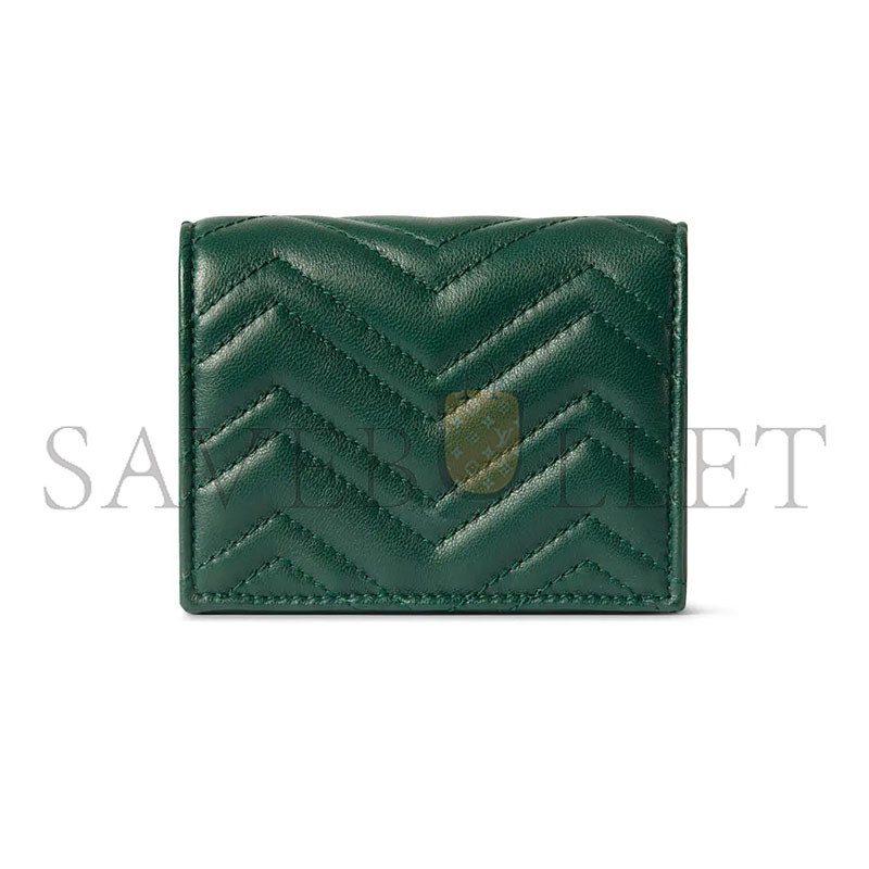 GUCCI GG MARMONT CARD CASE WALLET 466492 (17.5*11cm)